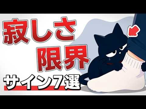 猫が寂しさ限界のときに見せる行動7選【猫雑学】