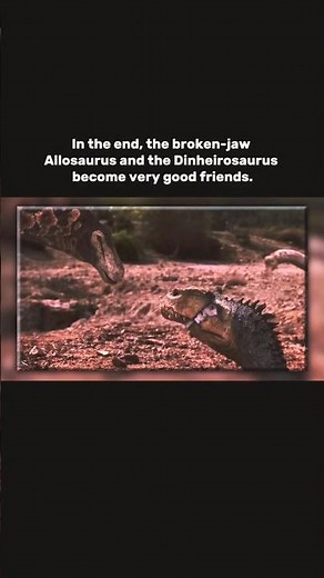 Allosaurus 🦷💛 (Broken Jaw) saved the baby #edit #shorts #viral #trending #allosaurus #jurassicworld
