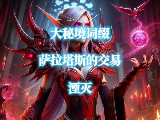 地心之战大秘境词缀萨拉塔斯的交易:湮灭介绍