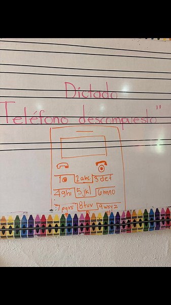 Dinámica divertida del Teléfono Descompuesto en clase