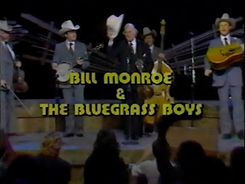 Bill Monroe and the Bluegrass Boys on Austin City Limits in 1981