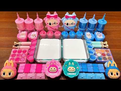 ASMR Glossy Slime Mixing With Rainbow Pops – Satisfying Relax Sounds #196