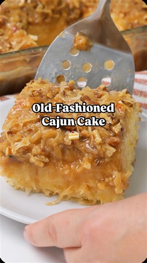 12 Tomatoes | Recipes on Instagram: "Hailing from Louisiana, this easy-to-make Cajun cake that’s made very moist by the addition of pineapple and topped with a sticky-sweet icing full of coconut and pecans 便 Full recipe on our website  Click this post at the link in our bio #cakerecipe #cajunrecipe #vintagerecipes #dessertideas #cakeideas https://12tomatoes.com/old-fashioned-cajun-cake"