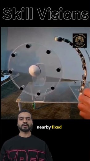 Magnetic wheel that defies gravity (almost) #physics #engineering