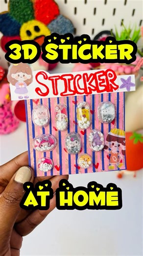 3d sticker ghar pe bnaya ??. Devil challenge Kiki #diy #craftideas #craft #handmade @craftykiki