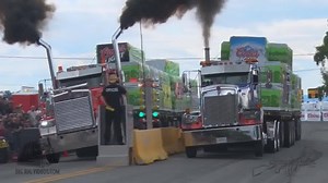 The 35th Edition of Rodéo du Camion is this weekend! Last year was a blast, look forward to coverage of the show here on Big Rig Videos. You can pickup a DVD at 4 State Trucks or 75 Chrome Shop or order online here - http://goo.gl/EsSW8F | Big Rig Videos