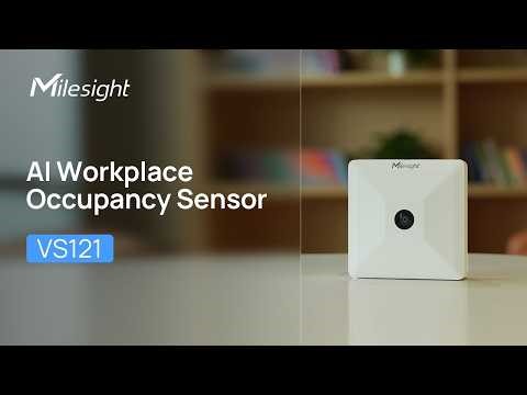 VS121 AI Workplace Occupancy Sensor Product Videography