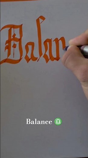Voici le signe de la Balance