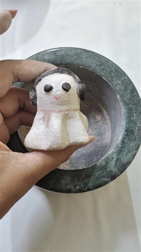 Part 3 : Lil Ghost 👻 toy crush #crushing #toy #chalkart #asmr #satisfying #yt #ytshorts
