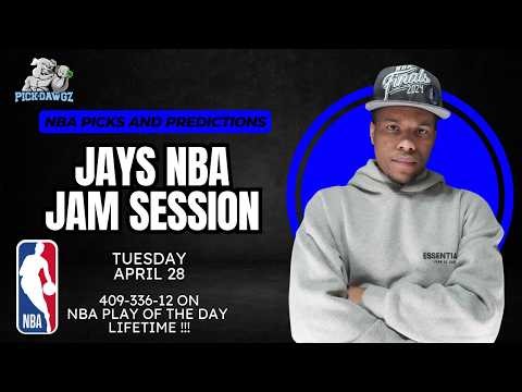 Tuesday NBA Picks 4/28/26 | Jay's NBA Jam Session Playoff Edition !!!!
