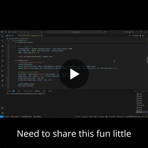 #ai #gamedevelopment #python #machinelearning #pygame #greedyalgorithm #artificialintelligence #projects #learningjourney | Swopnim Ghimire