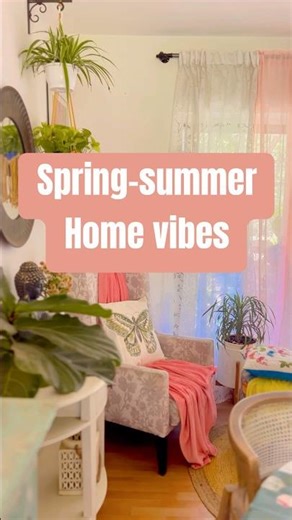Spring-summer home tour #homedecor #springdecor #home #bohodecor #livingroomdecor #colourfulhome
