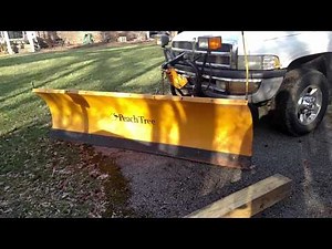 Meyer Snow Plow is Installed (with Slik Stick control)