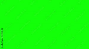 Stop Motion, 4k Paper Animation on a Green Screen paper Blank Sheet, Paper torn Opening the Screen Transition
