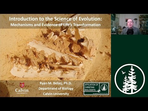 Ryan Bebej, "Introduction to the Science of Evolution: Mechanisms and Evidence"