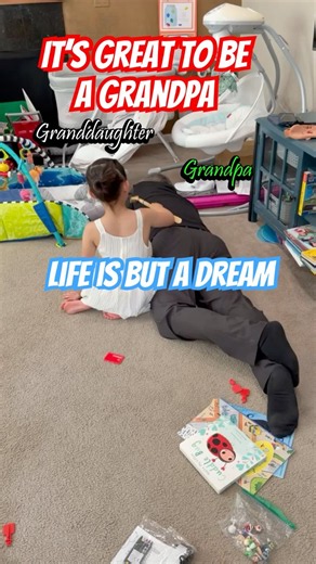 Good to be a grandpa #goodlife #grandpa #humor #lifeisbutadream