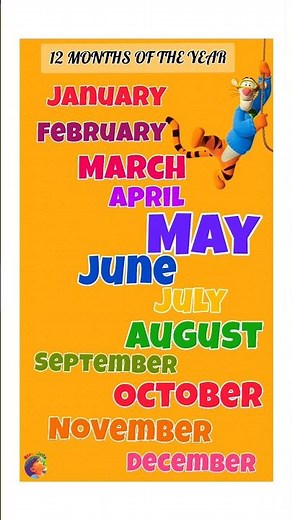 12 Months song #staylittlechannel #learning