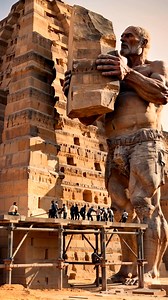 How Pyramids were Build #ancientegypt #pyramid #build #Giants #AI #AncientDiscoveries #egypt | I'M Jawad