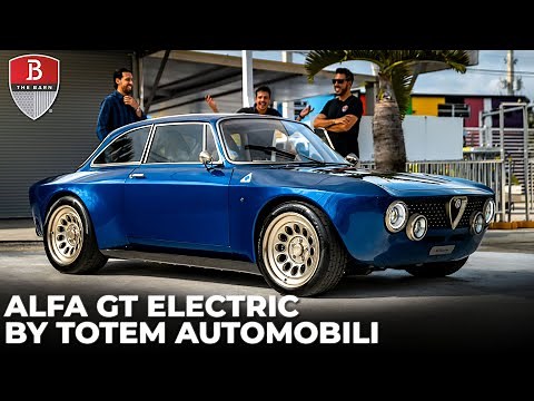 The most advanced RESTOMOD in the world? The 518-hp Alfa Romeo GT Electric by Totem Automobili