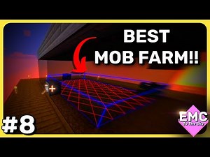 SKYBLOCK MOB FARM!! EP-8 | EMC To The Sky