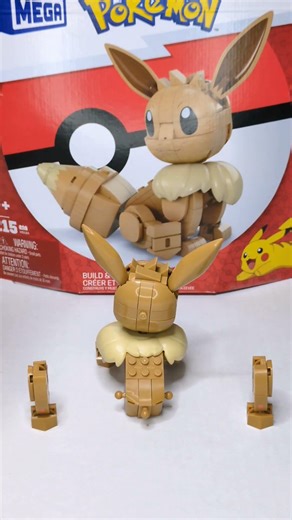 MEGA - Build & Show Eevee #MEGApokemon