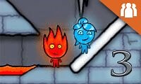 Fireboy & Watergirl 3: The Ice Temple - A Free Game for Girls on GirlsGoGames.co.uk