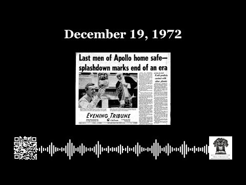 #OnThisDay December 19, 1972: Final Footsteps