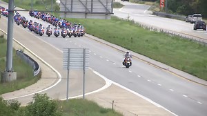 62K views · 3.3K reactions | WATCH: The motorcade funeral procession for Ofc. Daniel Vasquez goes by Shoal Creek Parkway on its way to North Kansas City. STORY: https://www.kctv5.com/2022/07/27/funeral-wednesday-fallen-north-kc-officer-daniel-vasquez/ | KCTV5 News Kansas City | Facebook