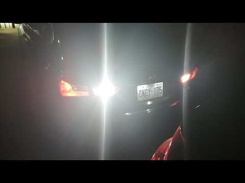 installing led reverse lights 2016-2021 Chevy Malibu (built in resistor bulbs, lights don't stay on)