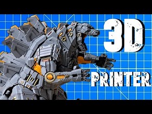 3D PRINTER ( MECHA GODZILLA ) ATOMIC DRAGON ENDER 3 V2