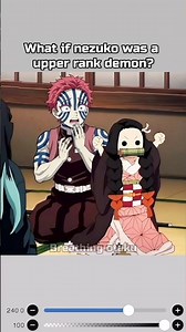 what if nezuko was a upper rank demon? #demonslayer #kny #nezuko #fanart #art #tanjiro