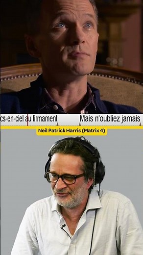 La VF de Neil Patrick Harris redouble une scène culte de MATRIX 4 !