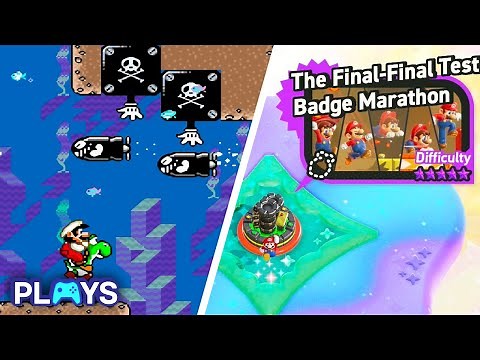 The 10 Hardest 2D Mario Levels