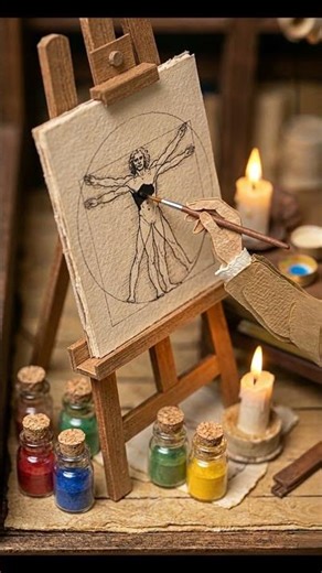 This Paper Leonardo Will Calm Your Soul #Shorts