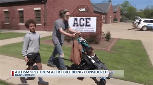Louisiana bill would create 'Spectrum Alert' system for missing autistic children