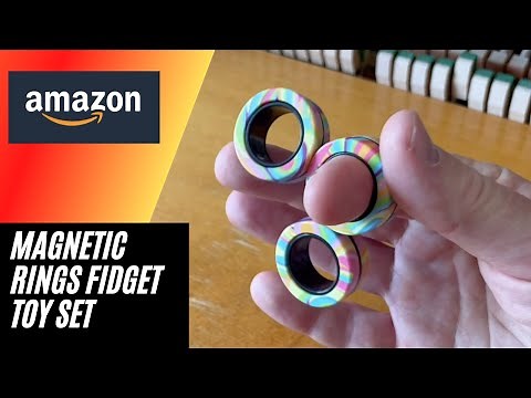 Magnetic Rings Fidget Spinner- Demo and Review