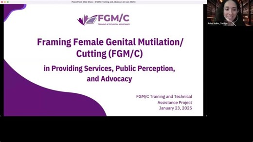 Framing FGM/C in Providing Services, Public Perception, and Advocacy