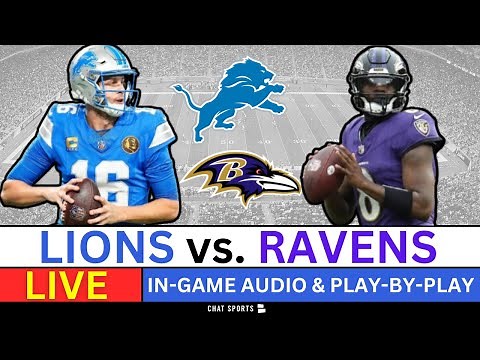 Lions vs. Ravens Live Streaming Scoreboard, Play-By-Play, Game Audio & Highlights | NFL Week 3