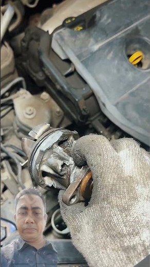 Fix Engine Overheating Fast! Thermostat Removal Trick #autorepair #shorts