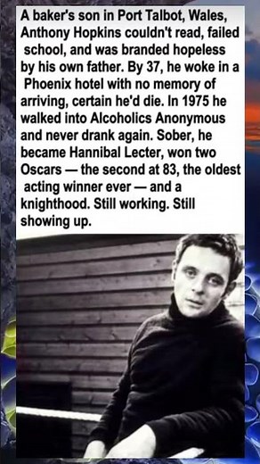 From Failure to Legend: Anthony Hopkins’ Incredible True Story 🌟