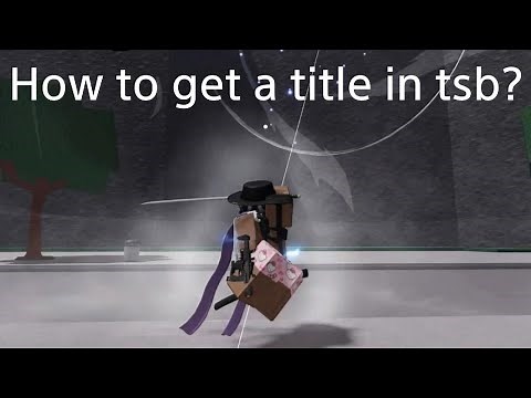 How to get a title in tsb