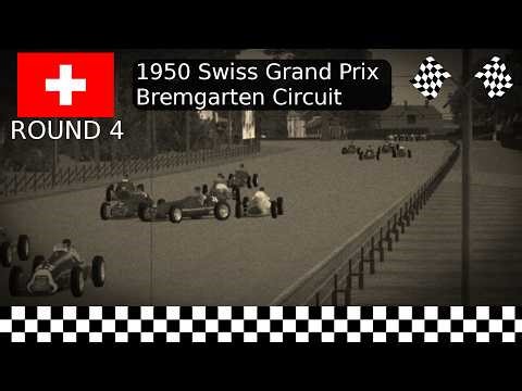 Chaos at the Start! | 1950 Swiss Grand Prix - Round 4