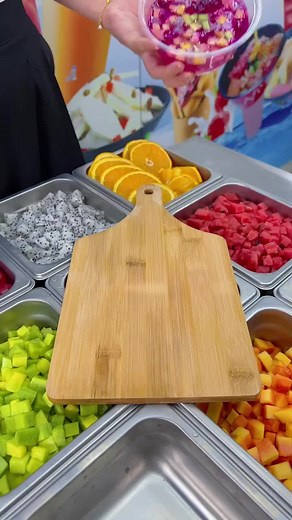 Colorful Fruit Salad Preparation Tutorial