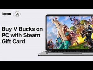 How To Buy V Bucks on PC with Steam Gift Card (2024 GUIDE)