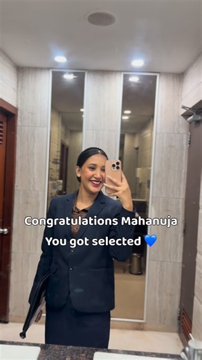 Mahanuja Shaikh on Instagram: "I love the stupid line 🩷🥳 . . . . Indigo, airline, cabin crew, aviation, aviation industry, uniform, indigo airline cabin crew, cabin crew indigo, flight attendant, Qatar Airlines, Qatar Airways, emirates, indigo airlines cabin crew, indigo airline aspiring flight attendants, SpiceJet Airlines, SpiceJet Airlines cabin crew, ground staff interview, SpiceJet Airlines ground staff interview , international airline, international cabin crew . . . . 48-day English cha