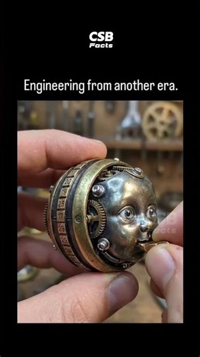 Creepy Steampunk Clockwork Baby Comes Alive 🤯⚙️
