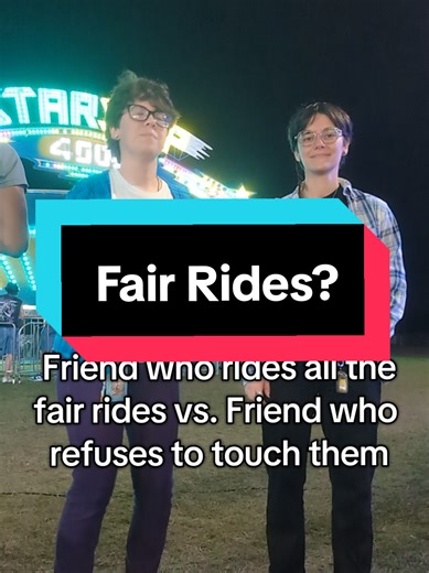Jack is Smart but I am Fun 🎢 @Jack❄️🌟 #fair #fairrides #carnival