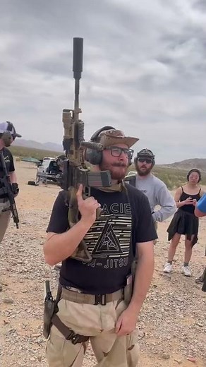 14.5 Socom Profile M4A1 build running a mini stage with 100 yard final steel