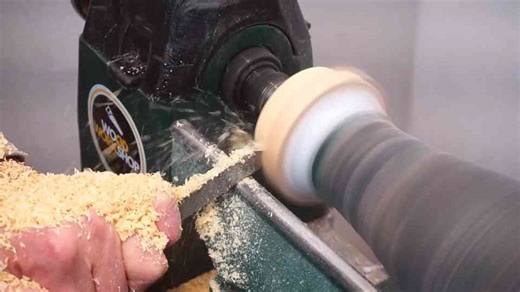 This guy made a festive tree from pine cones and resin