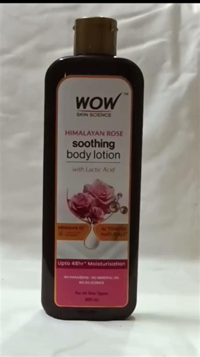 Rose Body Lotion for Soft Glowing Skin 🌹